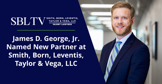 James D. George, Jr. Named New Partner at Smith, Born, Leventis, Taylor & Vega, LLC