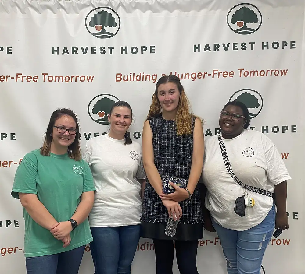 SBLTV members volunteer at Harvest Hope in Columbia, SC
